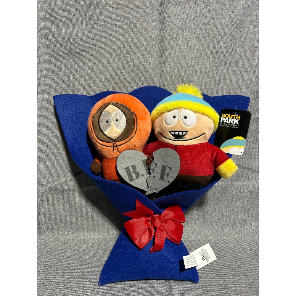 South Park Plush Bouquet Cartman Kenny Blue Red‎ A30769 Gift Set BFF